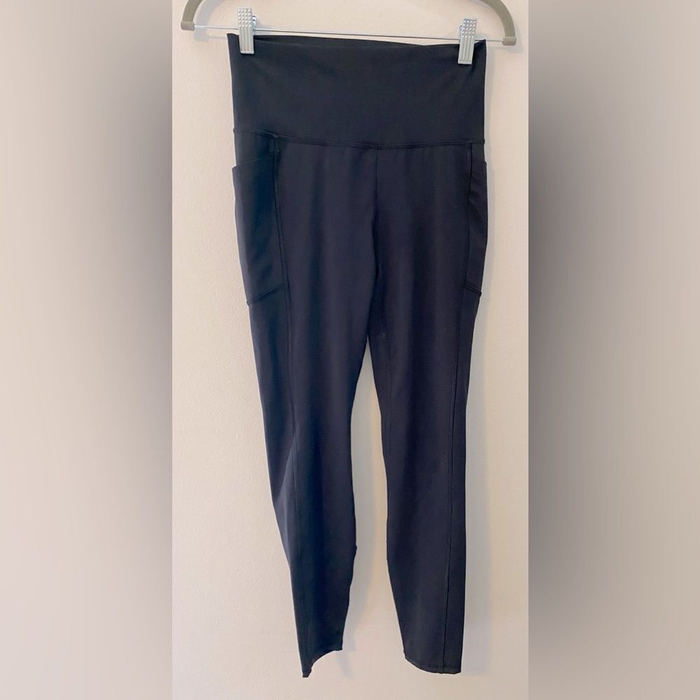 Spyder Active, Black, Yoga Pants w/Side Pockets, Size S, No flaws
